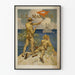 Plakat vintage U.S. Marines dekoracja ścienna militarna
