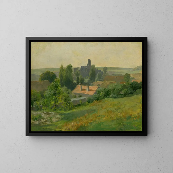 Château d'Oko - Ludovit Ordok — oprawiony obraz na ścianie