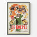Plakat vintage De Koepel - Kolekcja literacka ilustrowana