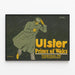 Vintage plakat Ulster Prince of Wales - Plakat dekoracji ściennych moda i elegancja — oprawiony obraz na ścianie