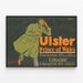 Plakat vintage moda Ulster Książę Walii — oprawiony obraz na ścianie