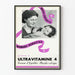 Plakat vintage Ultravitamine 4 - Retro dekoracja ścienna