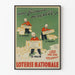 Plakat vintage Narodowa Loteria - Nowa formuła