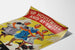 Plakat vintage propagandowy „Up Housewives and At 'Em” do dekoracji ściennych