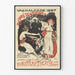Plakat vintage Vachalcade 1897 w Nowym Teatrze - Artystyczna dekoracja ścienna