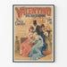 Plakat vintage Valentino rue Saint-Honoré - Elegancka dekoracja ścienna