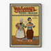 Plakat vintage Van Camp's Boston Baked Pork and Beans do dekoracji ściennej