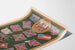 Dekoracyjny plakat flag armii konfederackich