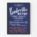 Plakat vintage Rewia Vaudeville Federal Theatre Nowy Jork