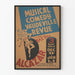 Plakat vintage musical comedy vaudeville Alcatzar