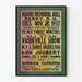 Plakat vintage Vaudeville Show 1937 do dekoracji ściennej