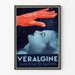 Plakat artystyczny vintage VÉRALGINE recepta na spokój