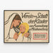 Plakat vintage ochrona dzieci przed wyzyskiem i maltretowaniem — oprawiony obraz na ścianie