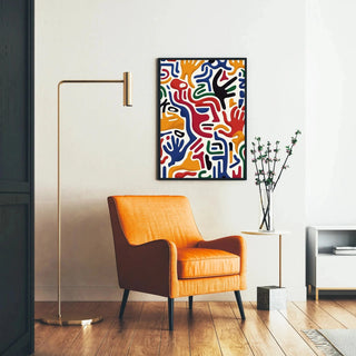 Plakat Pop Art - Ruch Rąk