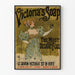 Plakat vintage mydła Victoria's Soap dekoracyjny