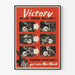 Plakat Vintage Victory Is In Your Hands do dekoracji ściennych
