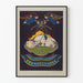 Plakat vintageowa wizyta w historycznym Ephrata w Pensylwanii - Amerykańska dekoracja ścienna