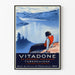 Plakat vintage Vitadone leczenie gruźlicy