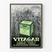 Plakat reklamowy vintage Vitagar witamina B