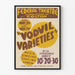 Plakat vintage kabaret różnorodność Teatr Federalny