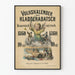 Plakat Vintage Volkskalender des Kladderadatsch 1860