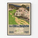 Plakat vintage podróż Von Cöln ins Bergische