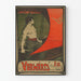 Plakat vintage Vorwärts z marynarzem i czerwonym żaglem