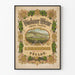 Plakat vintage winnica R. Schlumberger w Vöslau