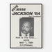 Plakat kampanii wyborczej Jesse Jackson 1984