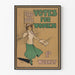 Plakat vintage Votes for Women - Zaangażowana dekoracja ścienna