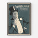 Plakat vintage Waldemar Chanteur Humorysta