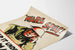 Plakat vintage wojenny „Ware Spies - Keep It Under Your Hat” do dekoracji ściennej