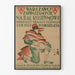 Plakat vintage Bal kostiumowy 1927 dekoracja ścienna Artem Legrand