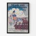 Plakat vintage We Are Sons of Old Columbia - Patriotyczna dekoracja ścienna