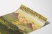 Plakat vintage Wengernalp Bahn Berner Oberland - Stacja Scheidegg