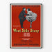 Plakat vintage West Side Story Broadway Teatr