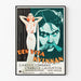 Plakat vintage filmu Den Vita Kvinnan - Retro dekoracja ścienna