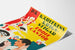 Plakat vintage filmowy Eddie Cantor art déco