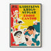 Plakat vintage filmowy Eddie Cantor art déco