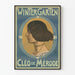 Plakat vintage Wintergarten Cléo de Mérode do dekoracji ściennej