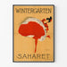 Plakat vintage Wintergarten Saharet do dekoracji ściennej