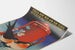 Vintage'owy plakat Winterhulp Nederland - Plakat dekoracji ściennej w stylu retro