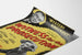 Plakat vintage "Witness for the Prosecution" autorstwa Agathy Christie