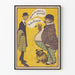 Ilustrowany plakat vintage Zurych Urania