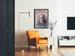 Plakat vintage portret i hołd Woodrowowi Wilsonowi