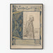 Plakat dekoracyjny vintage Woord & Beeld ilustré 1896