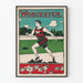 Plakat vintage z wyścigów biegowych Worcester