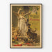 Stara plakat wystawy przemysłowej Stuttgart 1881