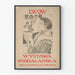 Plakat z wystawy vintage Podhalańska jako dekoracja ścienna