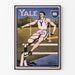 Plakat Vintage Wyścig Przeszkód Yale - Dekoracja Ścienna Sportowa